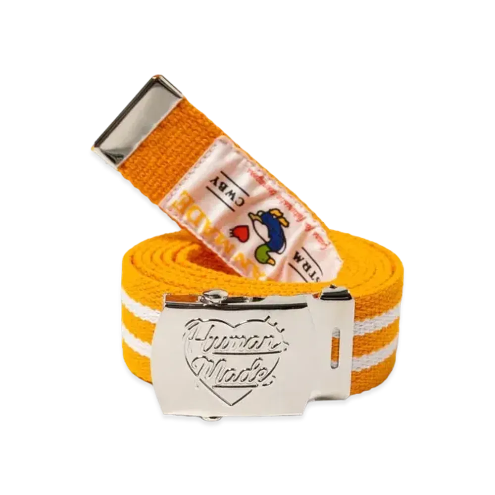 HUMAN MADE Web Belt "Orange"
