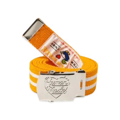 HUMAN MADE Web Belt "Orange"
