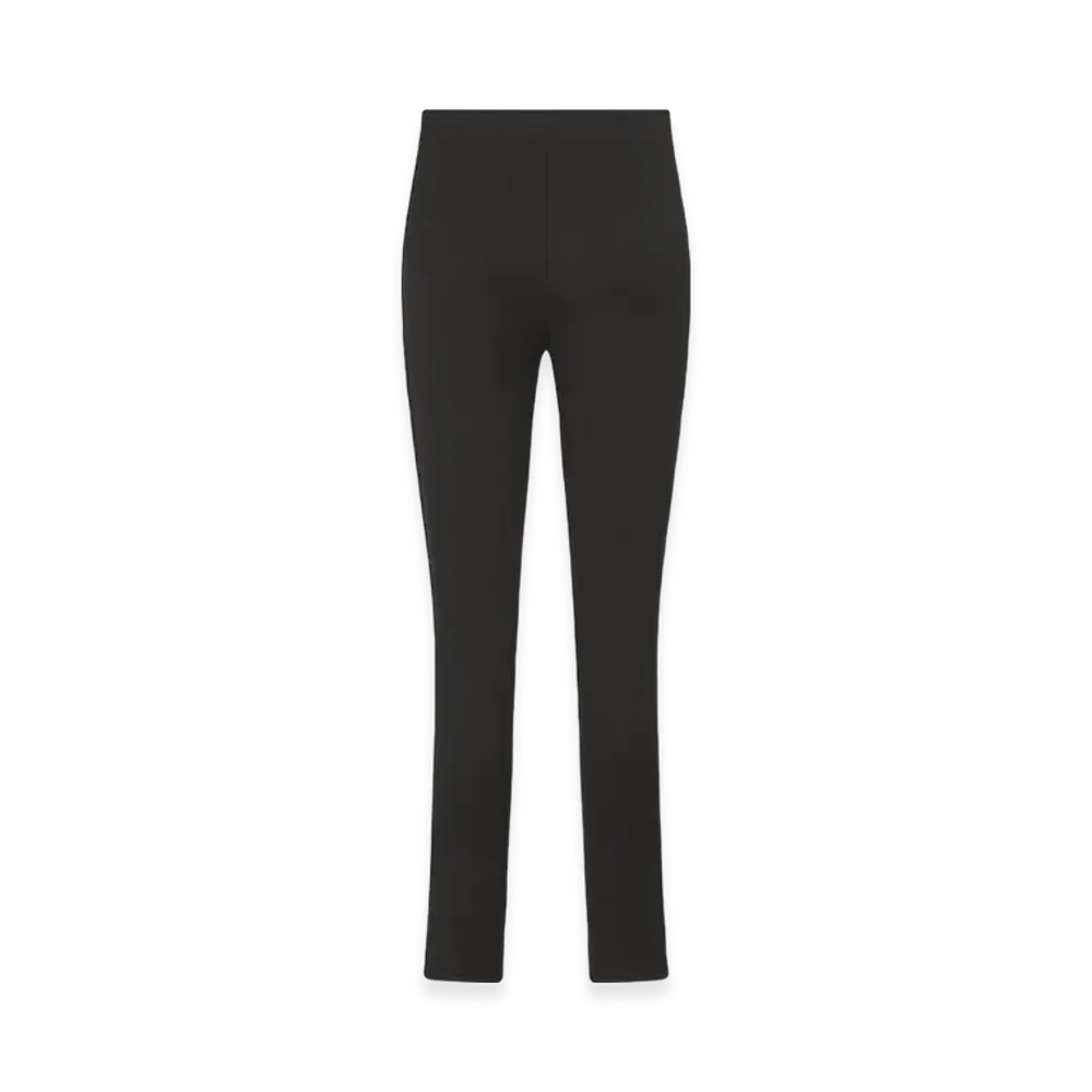 Dior Women's Fitted Pants Stretch Gabardine "Black"