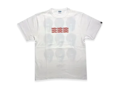 SAPEur x MASATOSHI HAMADA Youth 9FACES S/S T-Shirt "White"