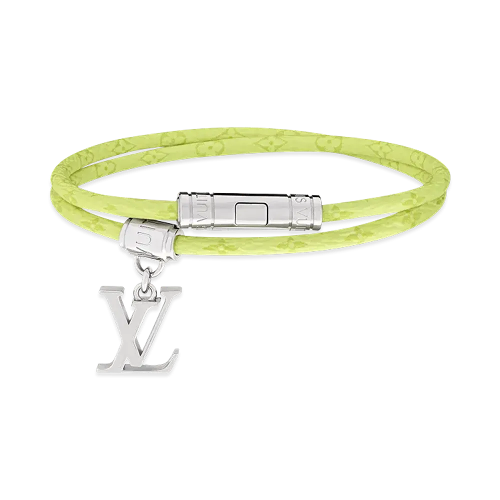Louis Vuitton Double Tour Bracelet "Lemon Yellow"