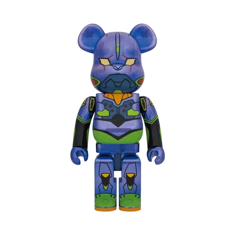 Bearbrick Evangelion Unit 1 CHROME Ver.1000%