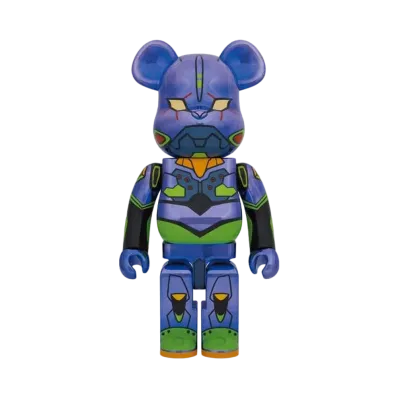 Bearbrick Evangelion Unit 1 CHROME Ver.1000%