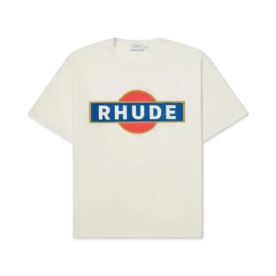 RHUDE Vintage Racer Tee "White"