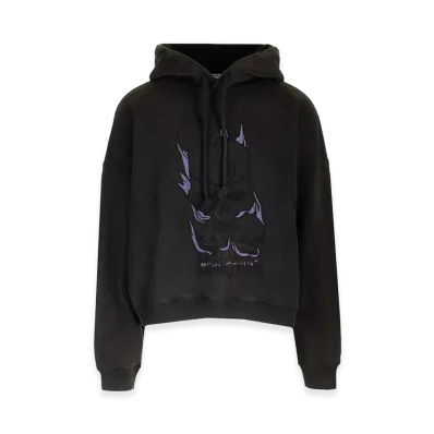 Acne Studios Skull Print Hoodie "Black"