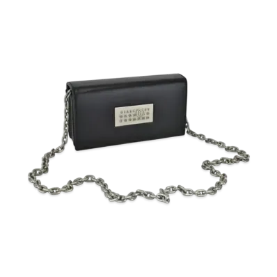 MM6 Maison Margiela Numeric Chain Wallet "Black"