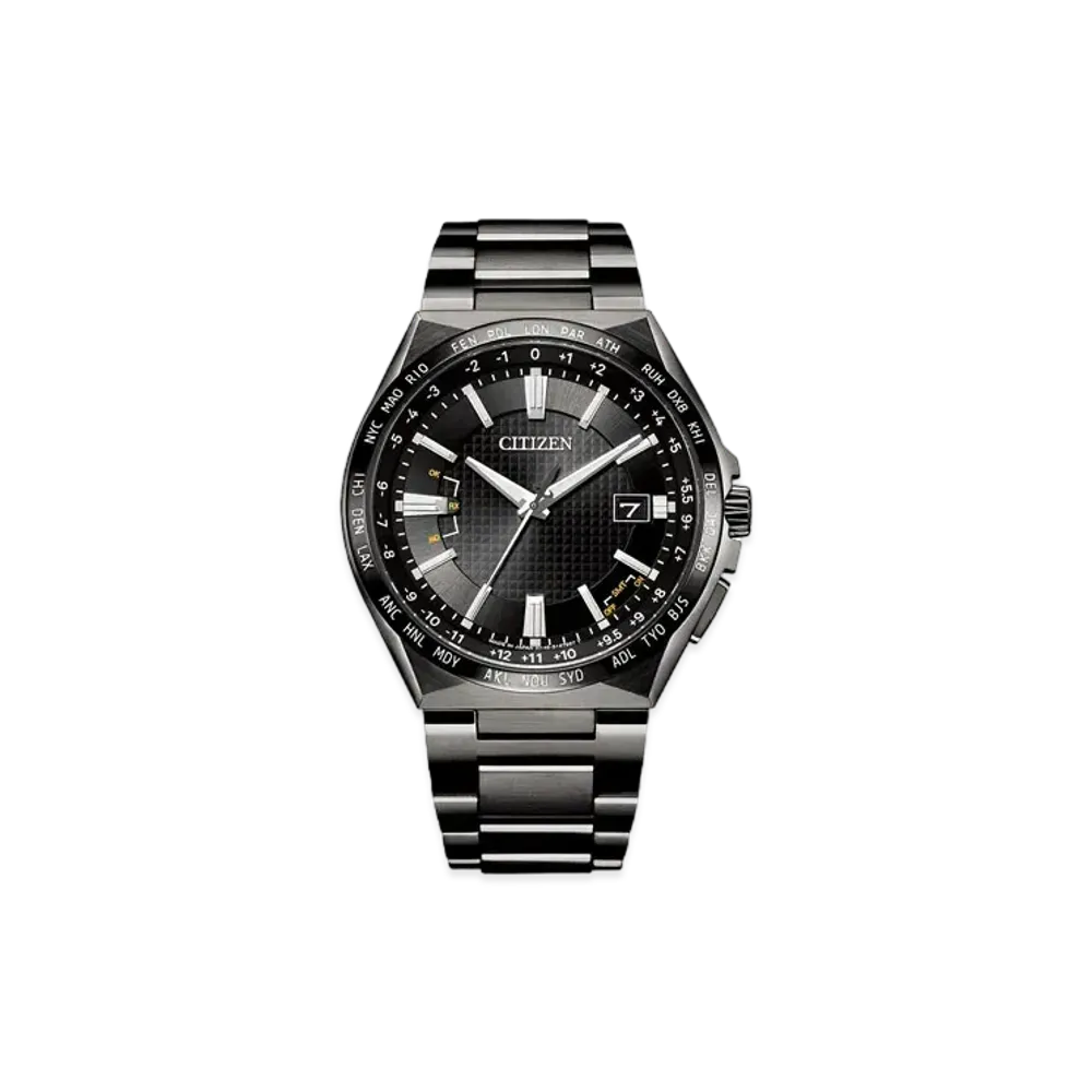 CITIZEN ATTESA ACT Line Black Titanium Series CB0215-51E