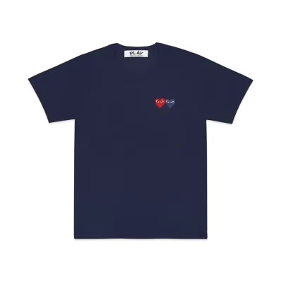 PLAY COMME des GARCONS AX-T226-051 "Navy/Blue"