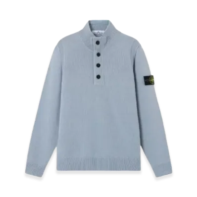 Stone Island Wool Blend Sweater "Light Blue"