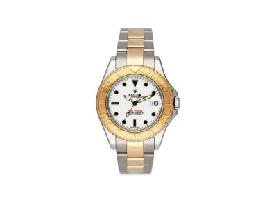 ROLEX Yacht-Master "White/Stainless Steel/Yellow Gold"