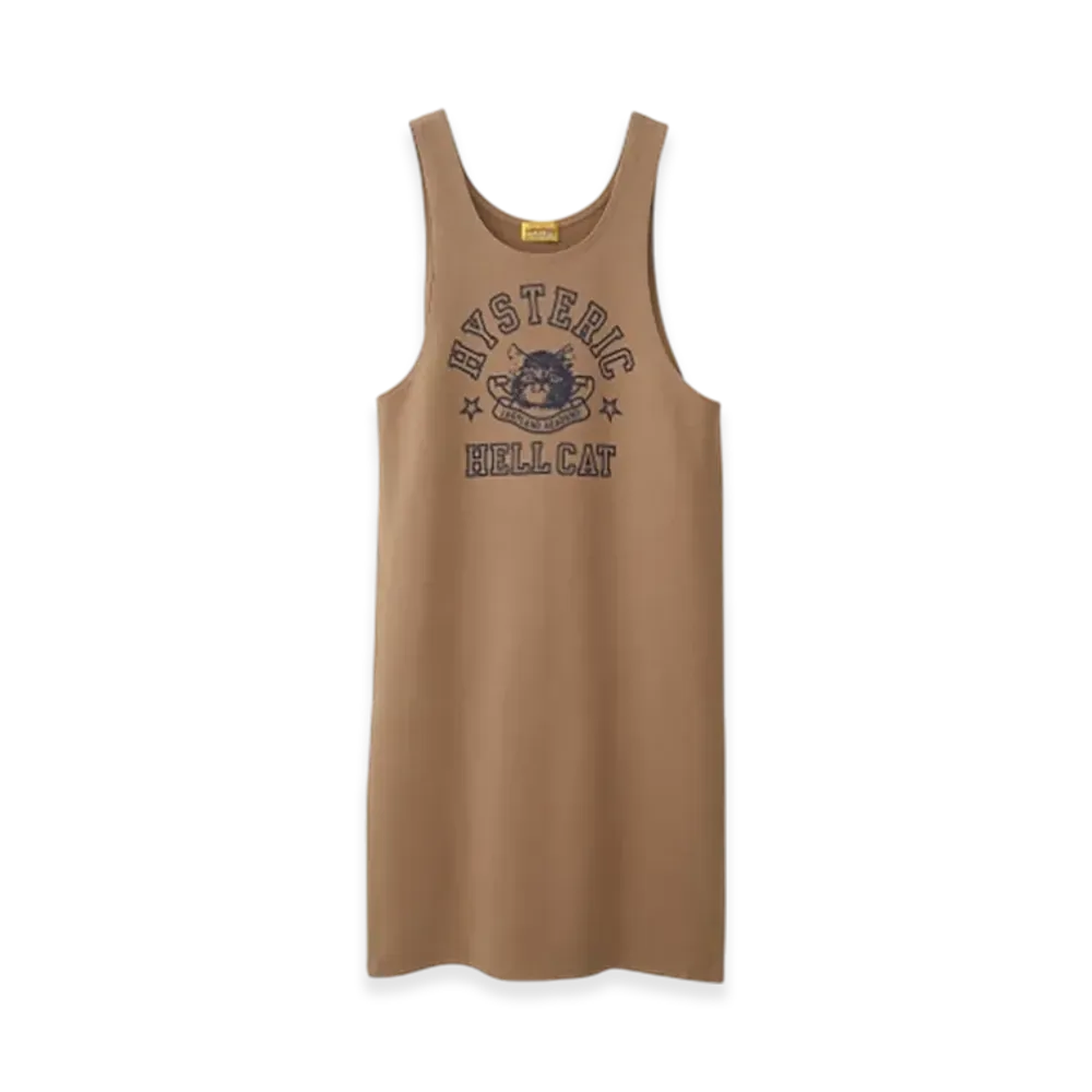 HYSTERIC GLAMOUR Hell Cat Dress "Brown"