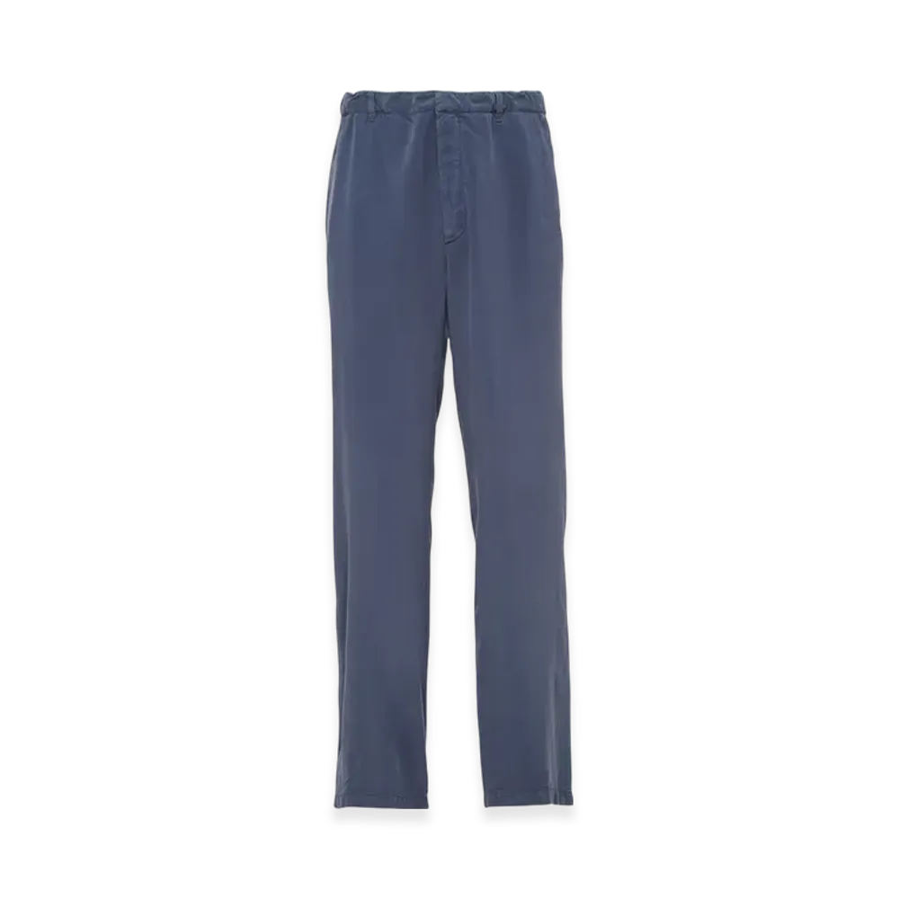 PRADA Silk Pants "Aviation Blue"