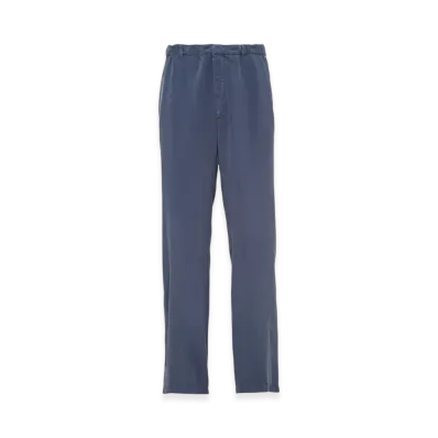 PRADA Silk Pants "Aviation Blue"