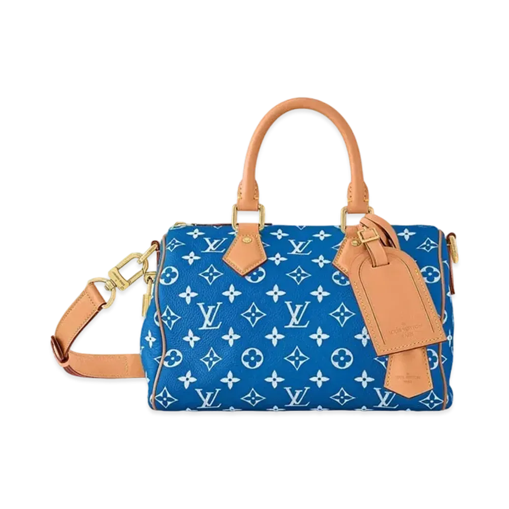 Louis Vuitton Speedy P9 Bandouliere 25 Monogram "Blue"