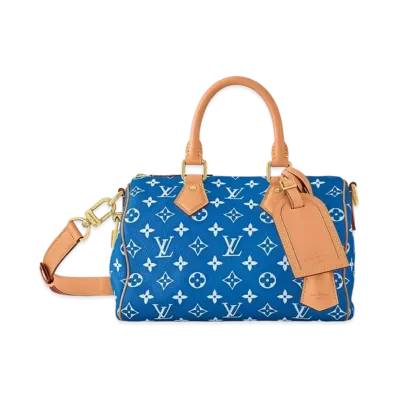 Louis Vuitton Speedy P9 Bandouliere 25 Monogram "Blue"