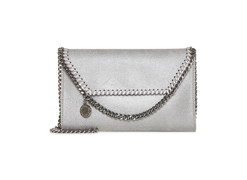 STELLA McCARTNEY Women's Falabella Shoulder Bag Wallet "Gray"