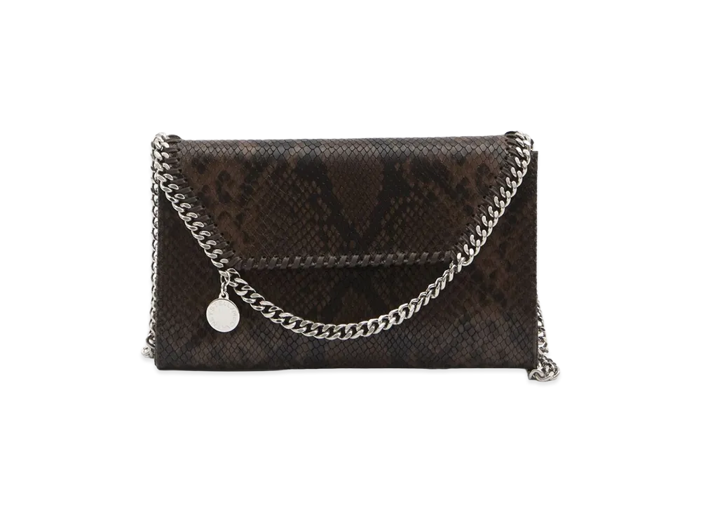 STELLA McCARTNEY Women's Falabella Wallet On Chain "Brown"