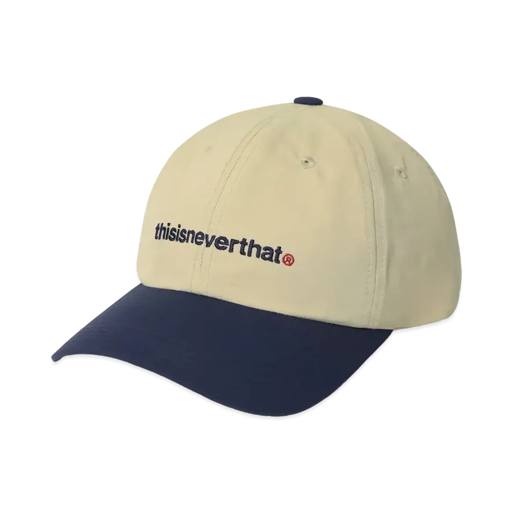 thisisneverthat SUPPLEX Sport T-Logo Cap "Beige/Navy"