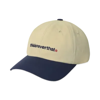 thisisneverthat SUPPLEX Sport T-Logo Cap "Beige/Navy"
