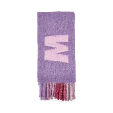 MARNI Women's 'Maxi Marni' Scarf "Purple"