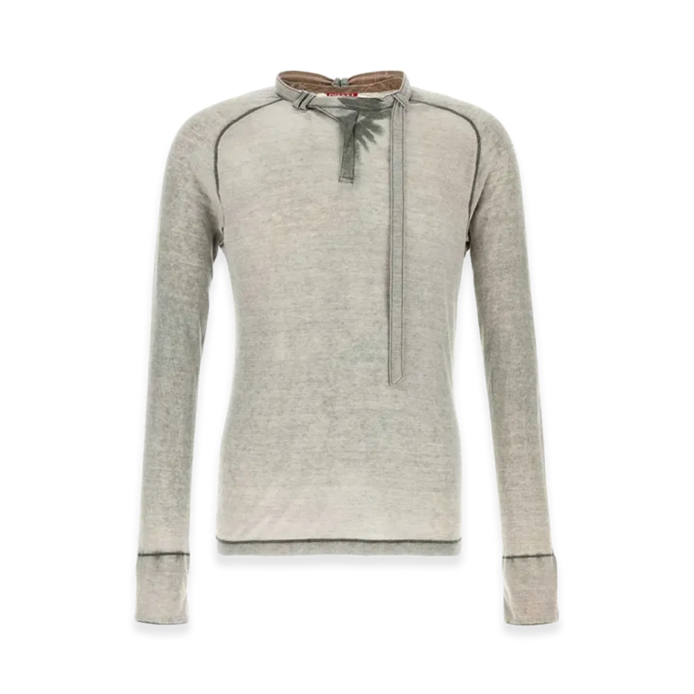 Diesel Polyester Blend T-Gohan T-Shirt "Grey"