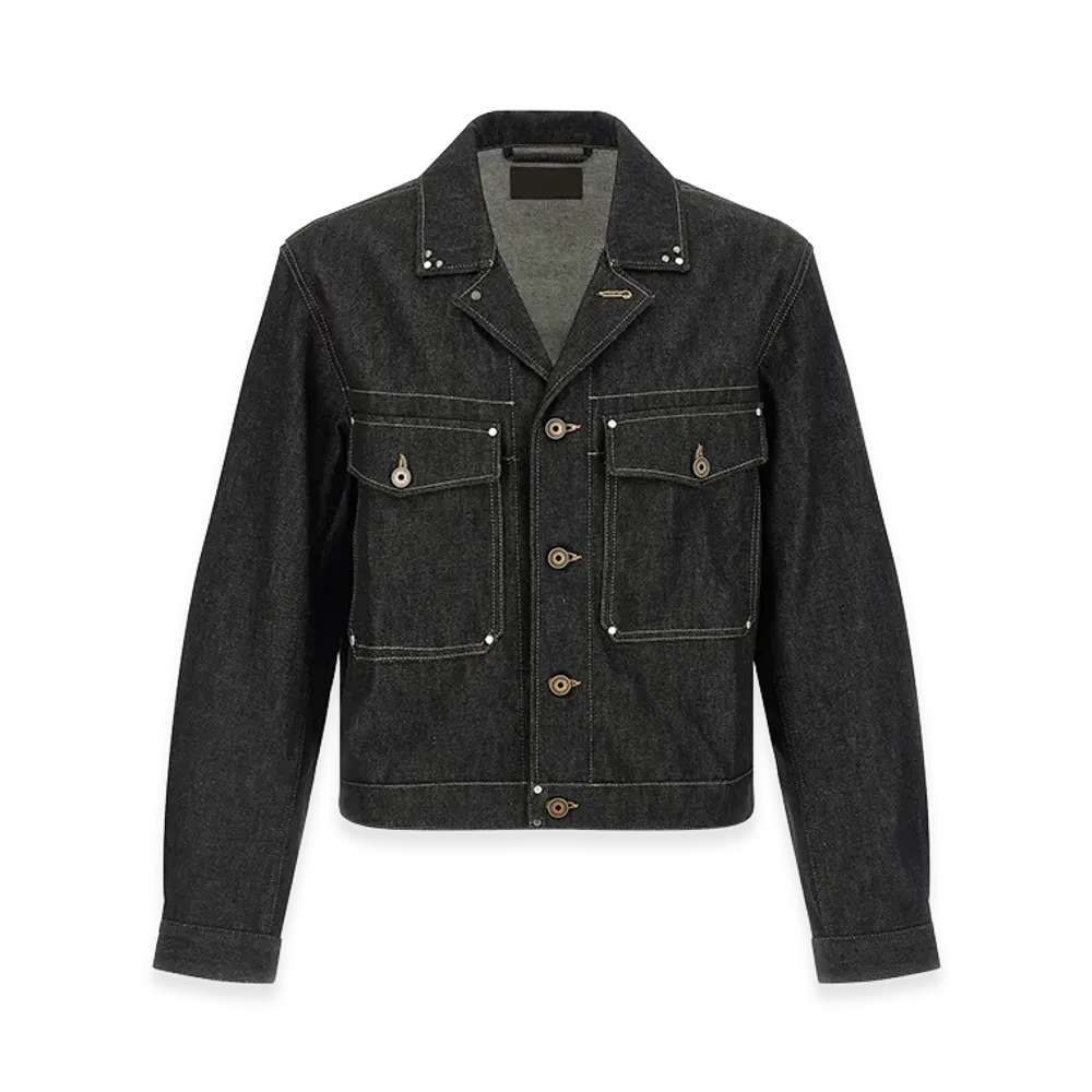 LEMAIRE 'Trucker' Jacket "Black"