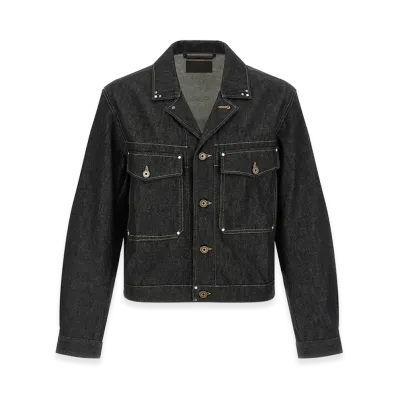 LEMAIRE 'Trucker' Jacket "Black"