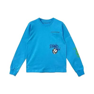 Chrome Hearts Matty Boy Blew Me L/S T-Shirt "Blue"