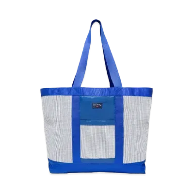 Noah Mesh Beach Bag "Blue"