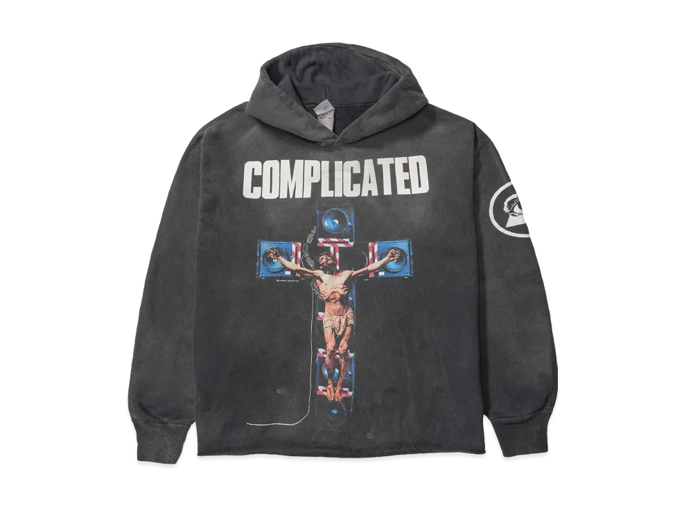 セントマイケル KK フーディー コンプリケイテッド "ブラック"