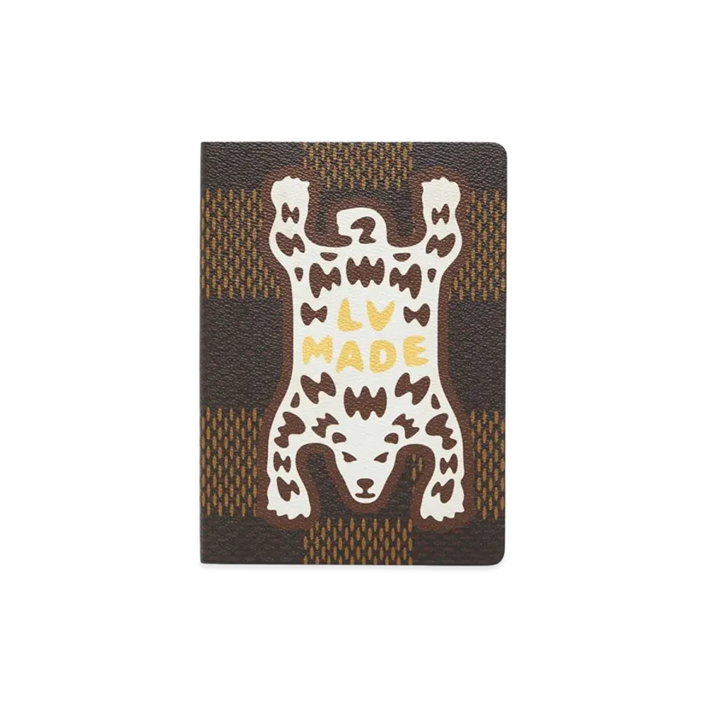 Louis Vuitton/NIGO Damier Virgil Abloh Cahier Clemence Notebook "Brown"