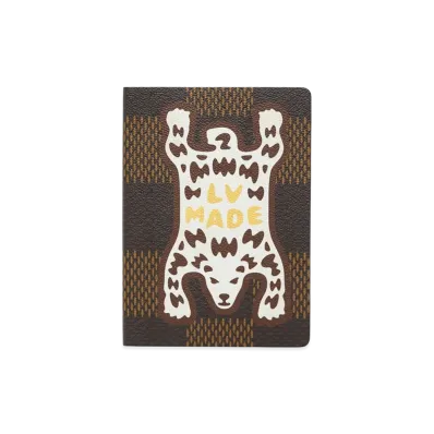 Louis Vuitton/NIGO Damier Virgil Abloh Cahier Clemence Notebook "Brown"