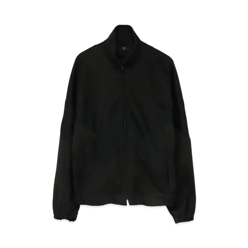 Yohji Yamamoto Y's POLYESTER 3 LAYERS DOBBY WATER REPELLENT JERSEY BLOUSON "Black"