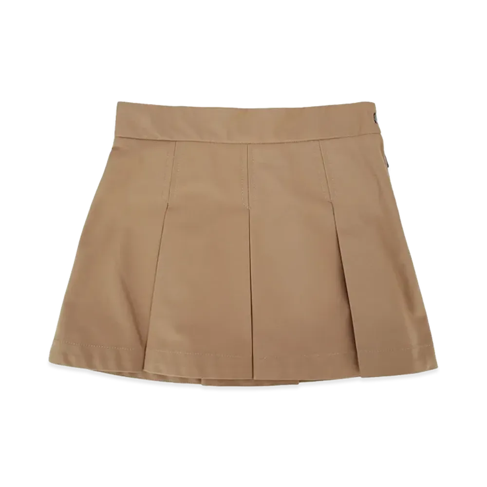 MONCLER Kids Pleated Skirt "Beige"