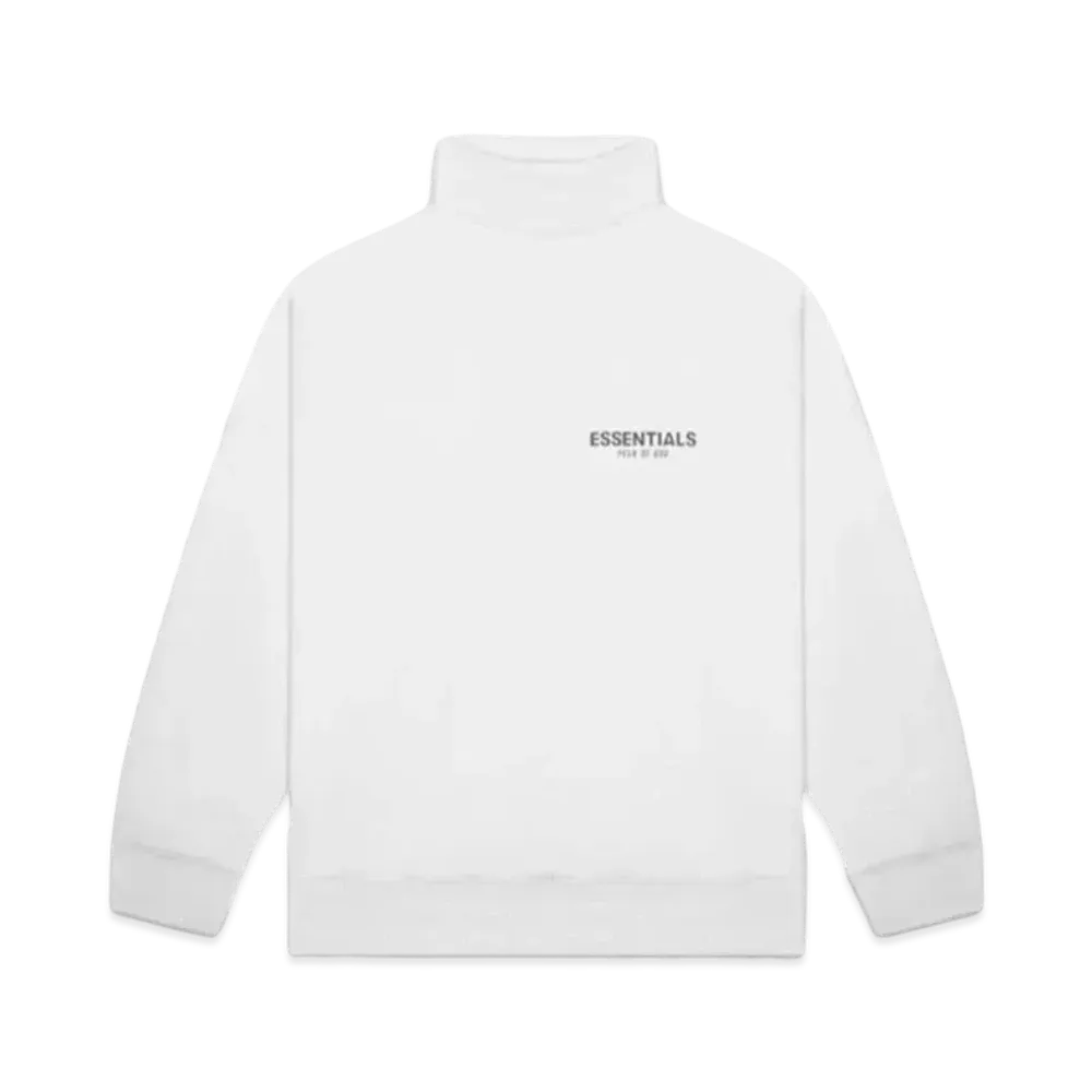 FEAR OF GOD ESSENTIALS Pull-over Mockneck Sweatshirt "White"