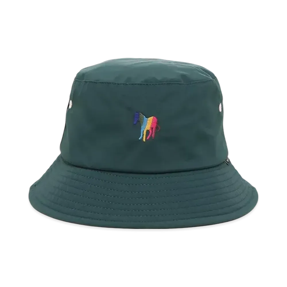 Paul Smith Bucket Hat Zebra Horse "Green"