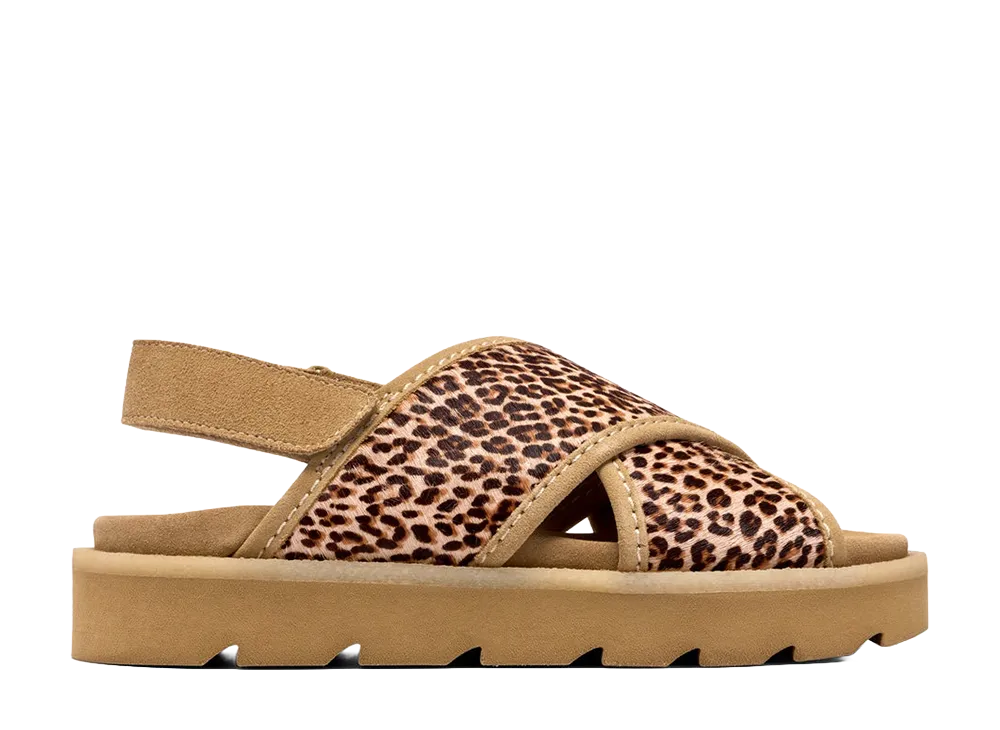 Clarks Women's Meare Cross "Leopard Print"