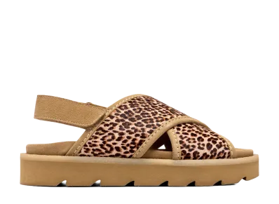 Clarks Women's Meare Cross "Leopard Print"