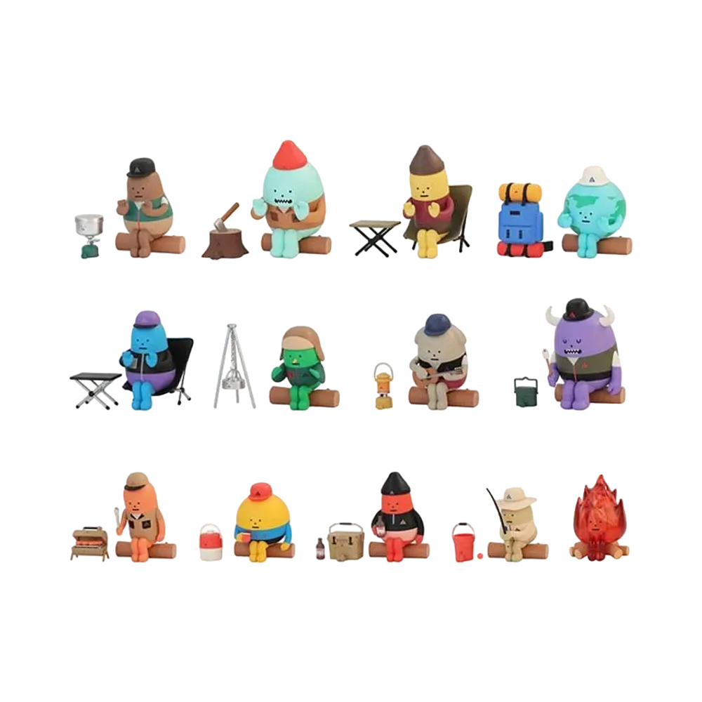 Sticky Monster Lab Blind box camping series "MULTI"