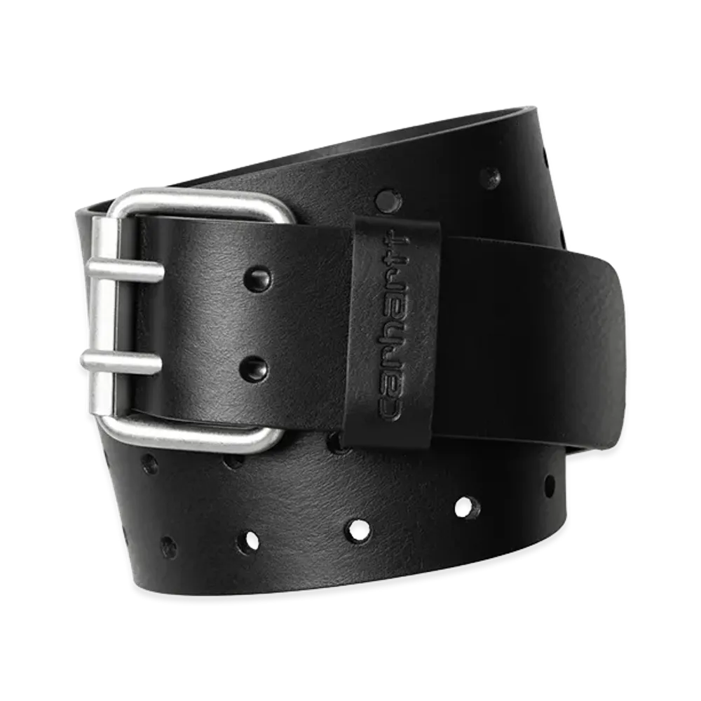 Carhartt WIP Double Script Belt "Black/Silver"