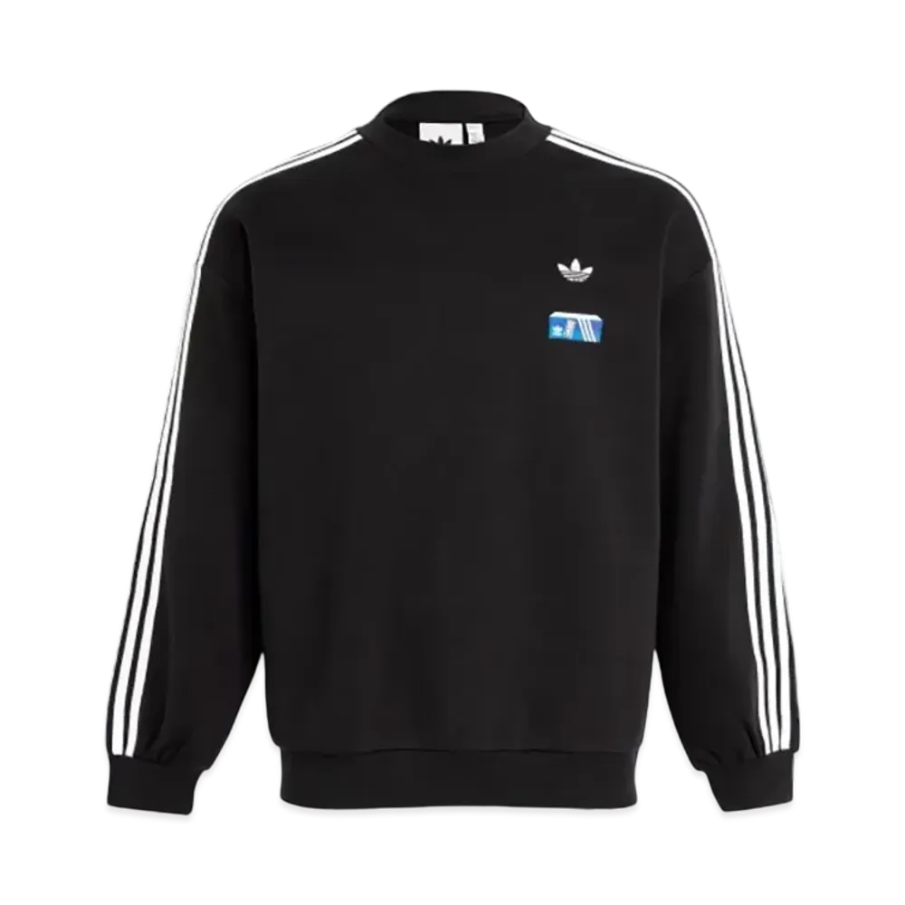 adidas Tokyo Shoebox Crewneck Sweat "Black"