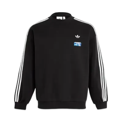 adidas Tokyo Shoebox Crewneck Sweat "Black"