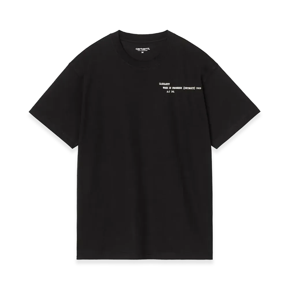 Carhartt WIP S/S Punched T-Shirt "Black"