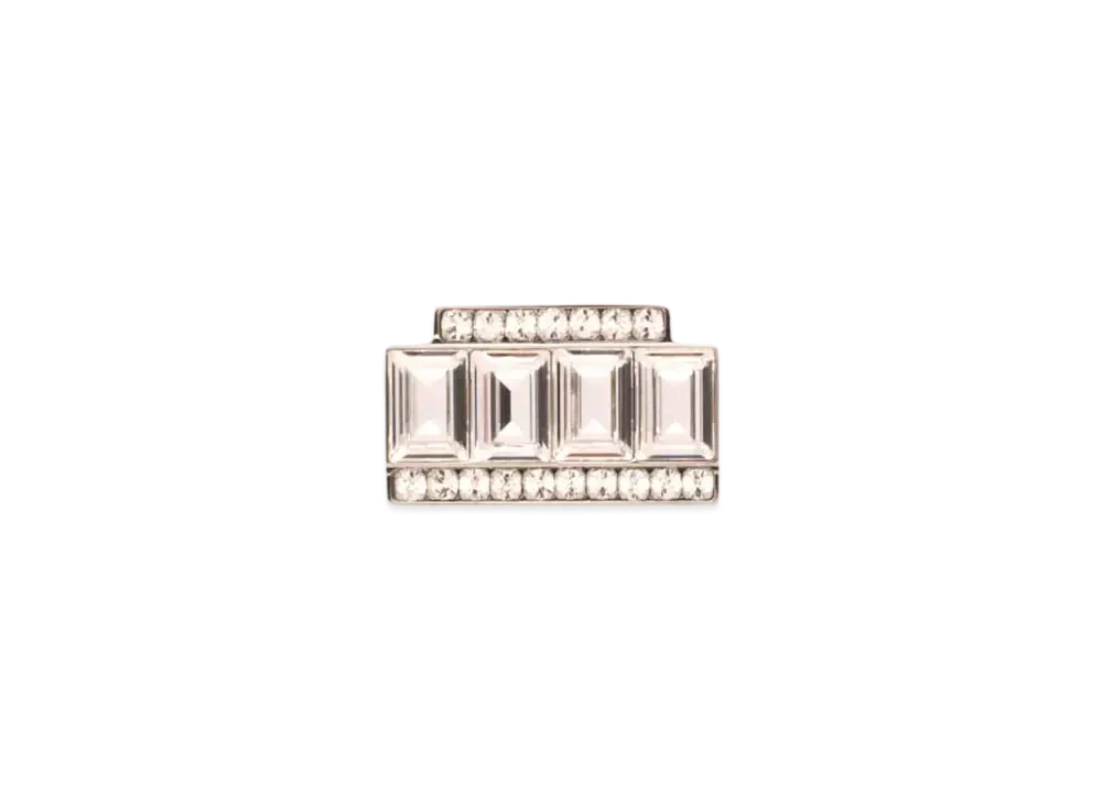 MIU MIU Crystal Brooch "Crystal"