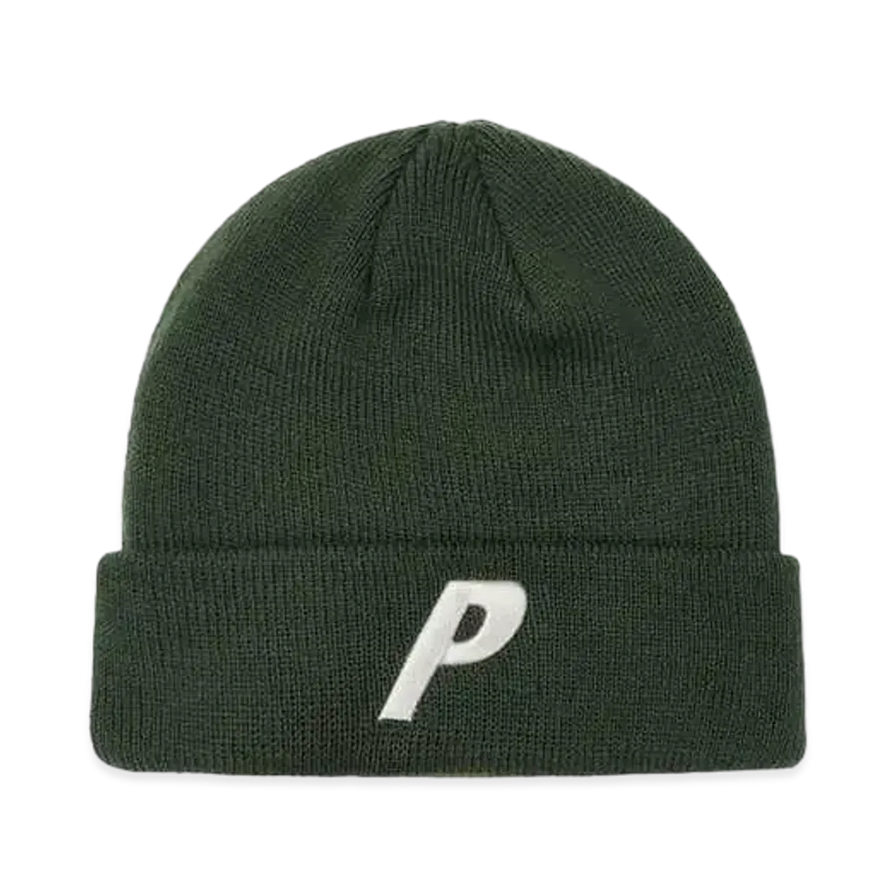 PALACE 3D P BEANIE "Olive"