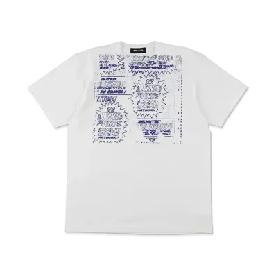 WIND AND SEA x Hiroki Niimi Logo Print Tee "White"