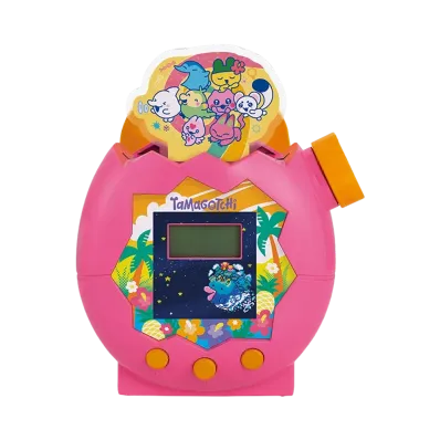 BANDAI "Ichiban Kuji" -Tamagotchi ~Spinning Discovery! Tamagotchi Paradise!~- A Prize Tamagotchi Paradise-style Alarm Clock - Orange Tropics