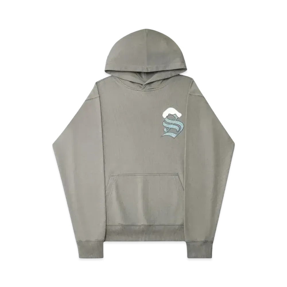 SUPPLIER x ECOSYS Snow Man Hoodie "Grey"