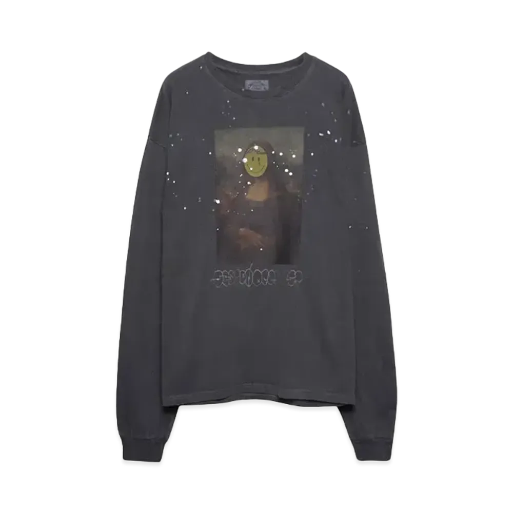 SOMEIT S.O.C.A VINTAGE LS TEE "STONE GREY"