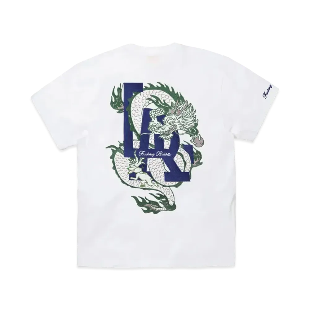 FR2 Dragon FR Logo Embroidery T-shirt Type 2 "White"